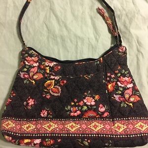 Vera Bradley mini hobo in chocolat- *retired